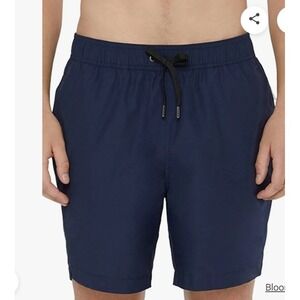 Onia Charles Swim Trunks XL Navy Land to Water 6" Lined Summer Ready Men Pool